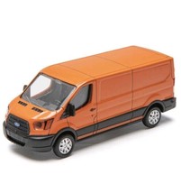 Denver Die Cast Ford Transit Orange Delivery Van Scale 1:48 Scale - $15.83