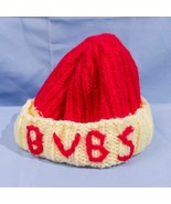 Beaver Valley Pittsburgh Stocking Ski Cap Hat Beanie Red White - £19.34 GBP