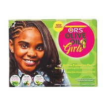 ORS Olive Oil Girls No-Lye Conditioning Hair Relaxer System (Pack of 1) - £18.37 GBP