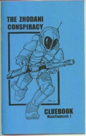 MegaTraveller 1: Zhodandi Conspiracy Cluebook - Traveller Supplement for... - $12.00