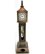 Old Time Grandfather Clock Die Cast Metal Collectible Pencil Sharpener - £5.50 GBP