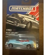 2023 Matchbox 1953 BUICK SKYLARK CONVERTIBLE - BLUE - 6/6 - $6.92
