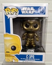 Funko Pop! Disney Star Wars C-3PO #13 Vinyl Bobble-Head - £17.79 GBP