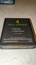 Poker Plus (Atari 2600, 1979) Sears Tele-games Tested Working  - £11.62 GBP