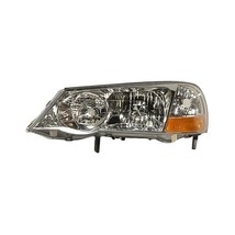 Headlight For 2002-2003 Acura TL Left Driver Side Chrome Housing With Clear Lens - £113.96 GBP