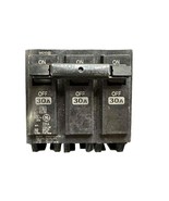 NEW GE THHQB32030 30A 3 Pole Bolt On Circuit Breaker 240V - $79.19