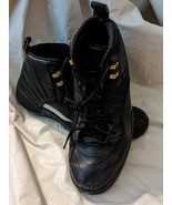 2015 Nike Air Jordan 12 Retro The Master Black White 23 Jumpman Size 12 - $2,834.36 MXN