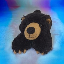 The Petting Zoo Plush Black Bear Chicago Stuffed Animal Souvenir Beanie 13&quot; - £8.75 GBP