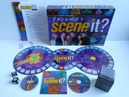 2005 Mattel FRIENDS Scene-It? DVD Trivia Board Game 100% COMPLETE / TEST... - $19.95
