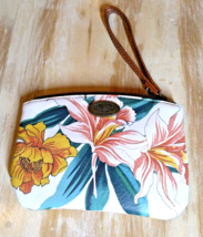 B.O.C. Born Concepts Multicolored Floral Wristlet Summertime Lilies &amp; Sunflower - £16.93 GBP