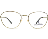 Brooks Brothers Eyeglasses Frames BB1026 1581 Shiny Gold Wire Rim 50-17-140 - $74.58