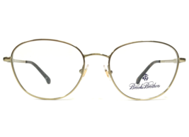Brooks Brothers Eyeglasses Frames BB1026 1581 Shiny Gold Wire Rim 50-17-140 - £58.04 GBP