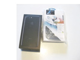 9.5/10 Jet Black 128gb Sprint  Iphone 7+ A1661 Deal!!! - £271.72 GBP