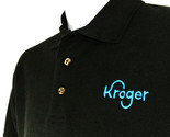 KROGER Grocery Store Employee Uniform Polo Shirt Black Size M Medium NEW - $25.49