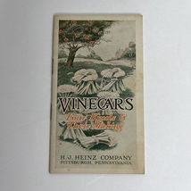 Vinegars Four Kinds &amp; Their Making H J Heinz Company Booklet Pittsburgh PA - $29.26 CAD