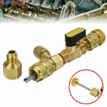 HVAC Tool AC Schrader Valve Core Remover Dual Size 1/4 and 5/16 Port Installer - £11.81 GBP