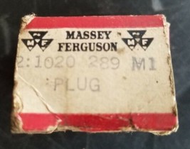 One(1) Genuine NOS MF Massey Ferguson Plug 1020289M1 - $13.97