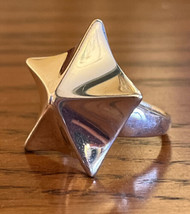 Robert Lee Morris RLM Studio Star Sterling 925 Silver Ring Size 7 - £60.89 GBP