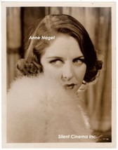 *Anne Nagel (c.1937) Glamorous 8x10 In White Fur Armored Car Robbery Actress - £35.59 GBP