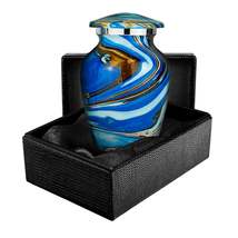 Ocean Tides Small Keepsake Urn for Human Ashes - £17.37 GBP