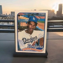 1989 Topps Tiffany Ramon Martinez #225 Los Angeles Dodgers - Very Good Condition - £8.00 GBP