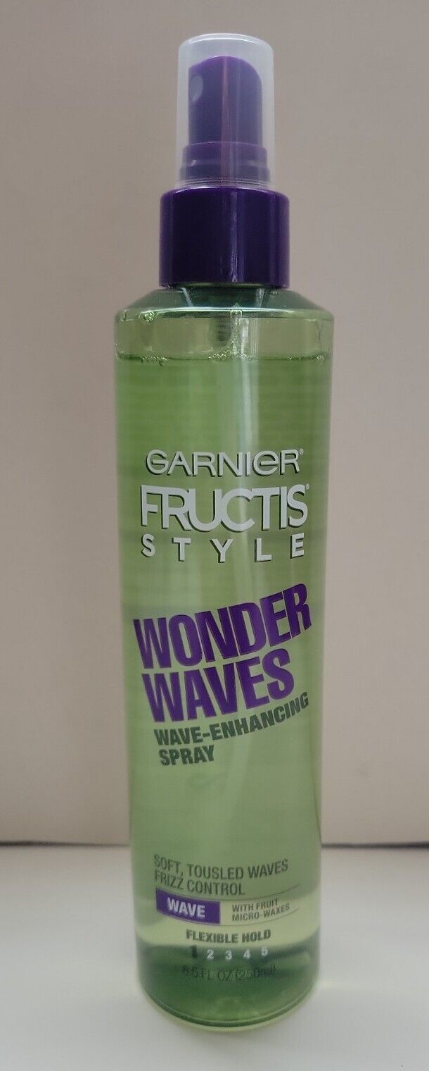 Garnier Fructis Wonder Waves Wave Enhancing Spray 8.5 FL oz Flexible Hold 1 HTF - $38.69