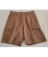 Tommy Bahama Relax Brown Tencel & Cotton Cargo Shorts Mens Size 30 - $14.84