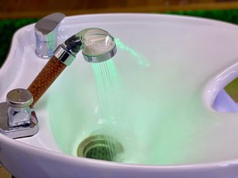 Socila Led Sprayer Head Color Changing For Shampoo Bowl, Salon Shampoo Bowl - €35,85 EUR