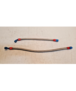 2 Qty of Ducati Racing Corsa Oil Cooler Hoses 17.5&quot; Length | 11.5&quot; Lengt... - $128.24