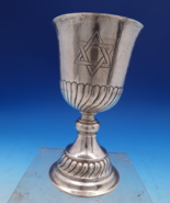 Judaica by Buccellati .925 Silver Goblet / Kiddush Cup Star of David (#8... - $1,338.48 CAD