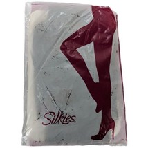 Black Silkies Pantyhose Microfiber Tights 700228 Womens Size Medium Made... - $335.86 MXN