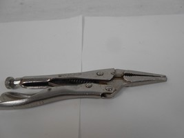 Vintage 6&quot; Vise Grip 6LN Needle Nose Pliers by USA Peterson Dewitt Tool USA - £13.13 GBP