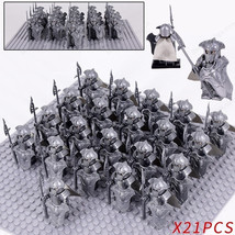 21pcs The Hobbit The Silvan Elves The Mirkwood Elf Palace Guard Minifigu... - $52.99