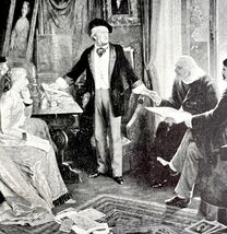 Composers Wagner And Liszt 1902 Half Tone Art Emerson History Print DWV8C - $177.57 MXN