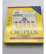 ORG PLUS  For Windows  Version 3.0. or later  NEW sealed Rare - £23.73 GBP