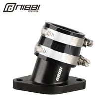 NIBBI Intake Manifold 30mm Boot Joint Carb Adapter For Motorcycle CQR Di... - £18.09 GBP