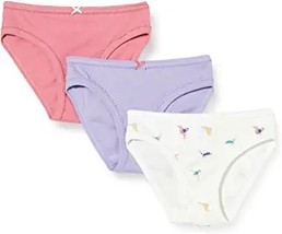 Petit Bateau Girls&#39; Bird Print Knickers  3-Piece Set Style 55931 Sizes 2-12  - £30.05 GBP