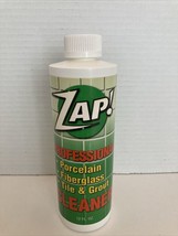 Used ZAP! Professional Porcelain Fiberglass Tile &amp; Grout Cleaner 12 Oz - £14.93 GBP