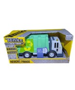TONKA Real Tough 12” Rescue Force Hasbro 2018 Garbage Truck Lights Sound... - £18.82 GBP