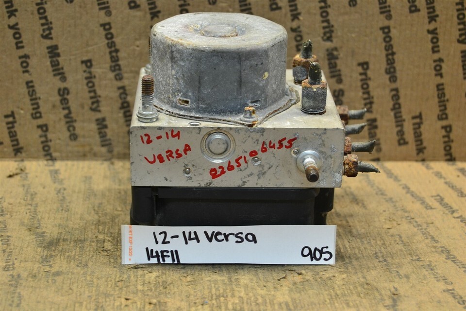 12-14 Nissan Versa ABS Pump Control OEM 2265106455 Module 905-14f11 - $9.79
