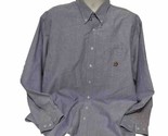 Vintage Cinch Mens XL Long Sleeve Ranch Shirt Blue Button Down Western R... - £17.46 GBP