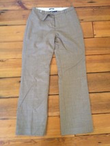 Gap Stretch Wool Blend Flat Front Khaki Chino Dress Pants Fully Lined 2R - £23.52 GBP