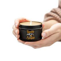 Custom Tin Candles — Hand-Poured Aromatherapy in Natural Coconut Soy Wax - £11.56 GBP+