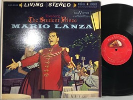 Mario Lanza The Student Prince 1960 RCA RCA Victor Red Seal Vinyl LP Very Good - £7.87 GBP