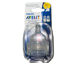Philips AVENT Anti-Colic Baby Bottle Nipple 0m+ Newborn Flow Pack of 2 N... - $14.99
