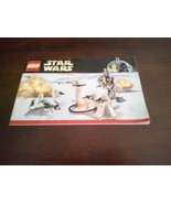 Lego Star Wars 7749 Echo Base Instruction MANUAL Book Only  - £4.66 GBP