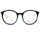 Longchamp Eyeglasses Frames LO2605 461 Tortoise Blue Silver Round 51-19-140 - $69.29