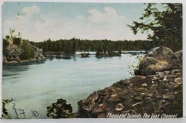 NY Thousand Islands, The Lost Channel 1907 udb Postcard M14 - £5.47 GBP