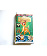 Walt Disney Bambi VHS Tape Masterpiece Collection 55 Anniversary Limited... - £7.78 GBP