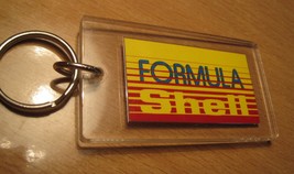 Vintage SHELL CANADA FORMULA Oil Gas Station Key Chain Keychain  - $11.99